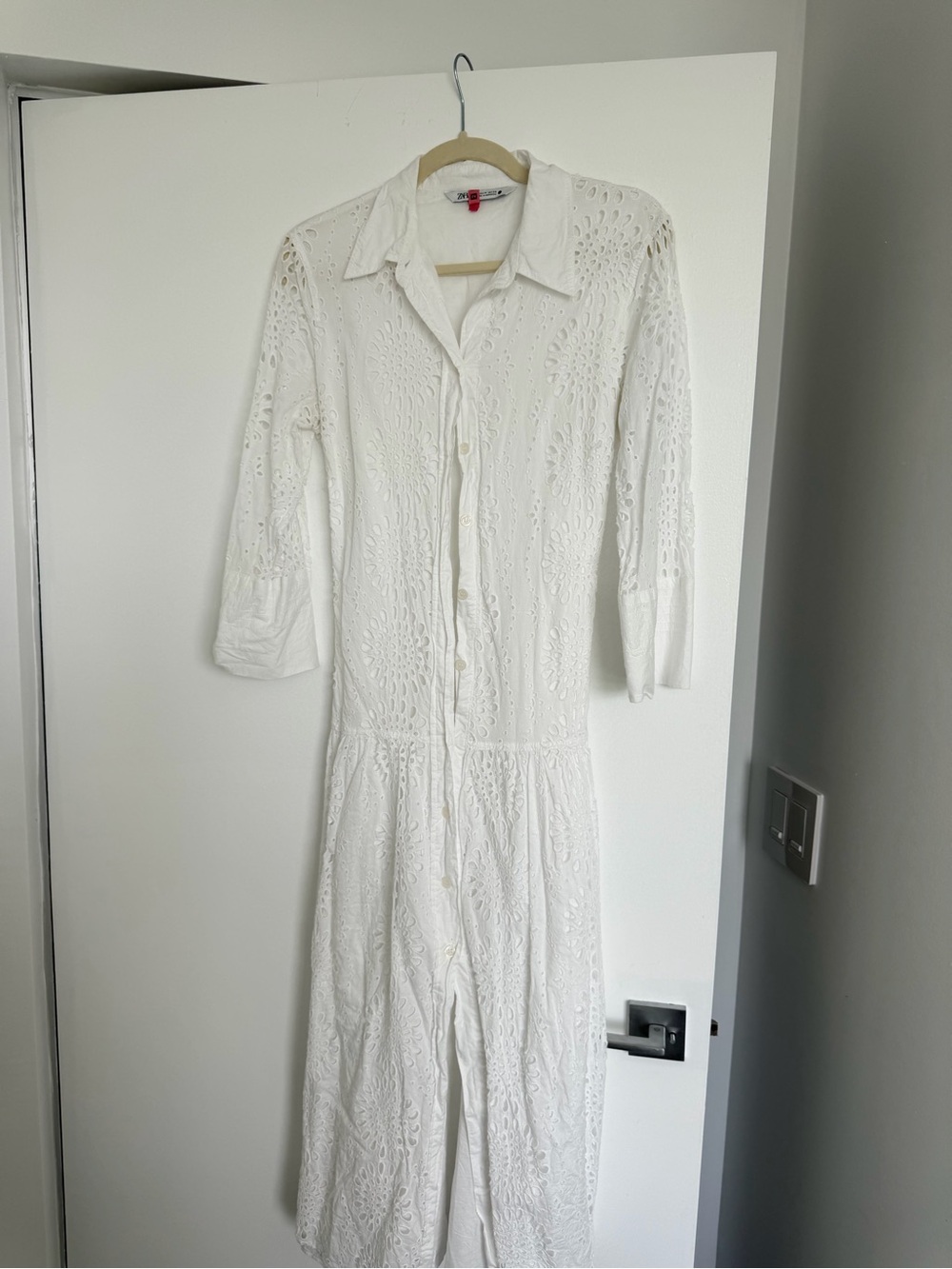 Zara white dress